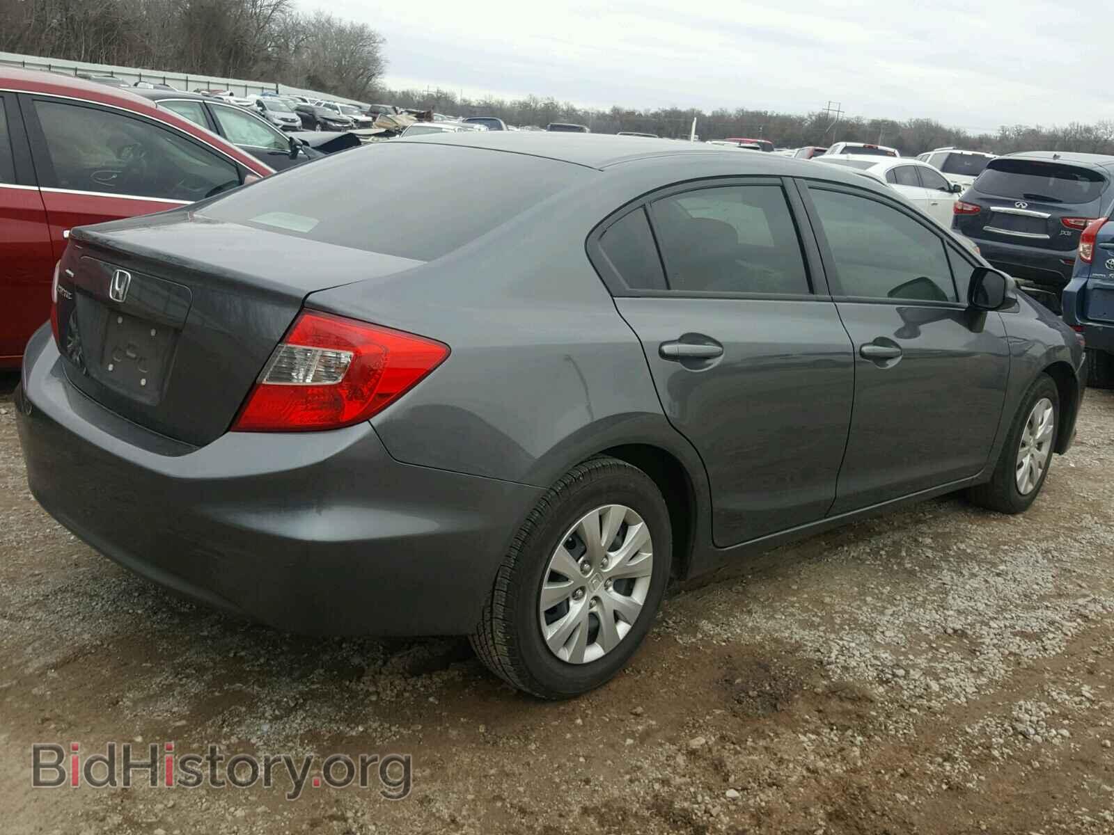 2012 HONDA CIVIC - VIN: 2HGFB2F55CH537709 - Photo 4