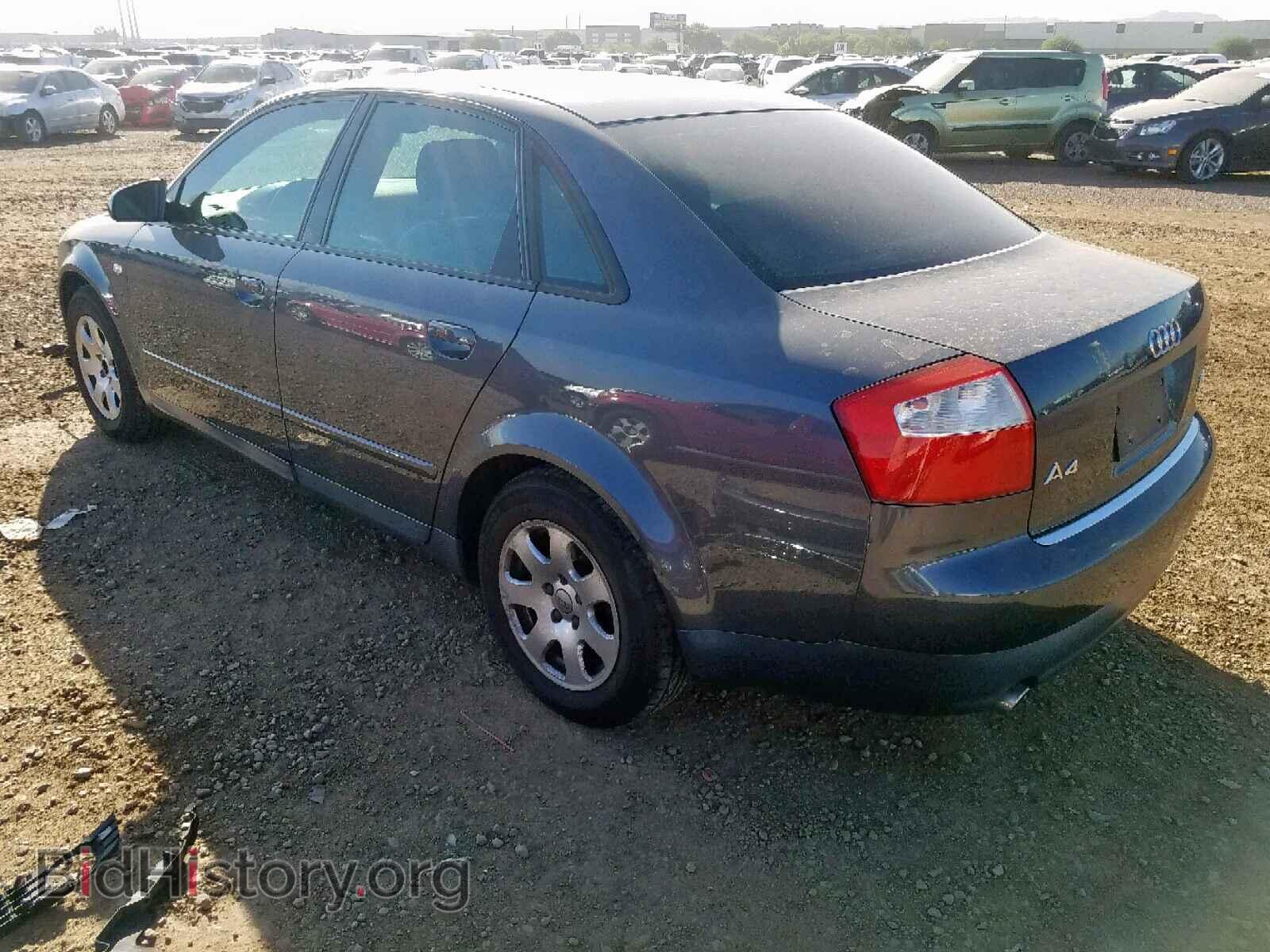 2002 AUDI A4 - VIN: WAULC68E82A309863 - Фото 3