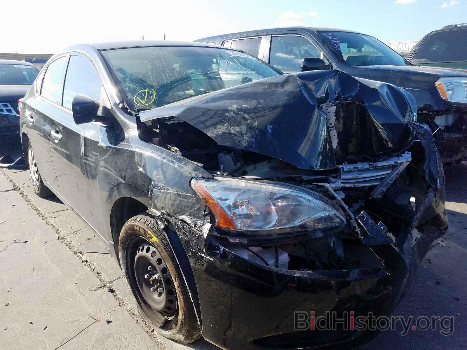 Photo 3N1AB7AP0EL674844 - NISSAN SENTRA 2014