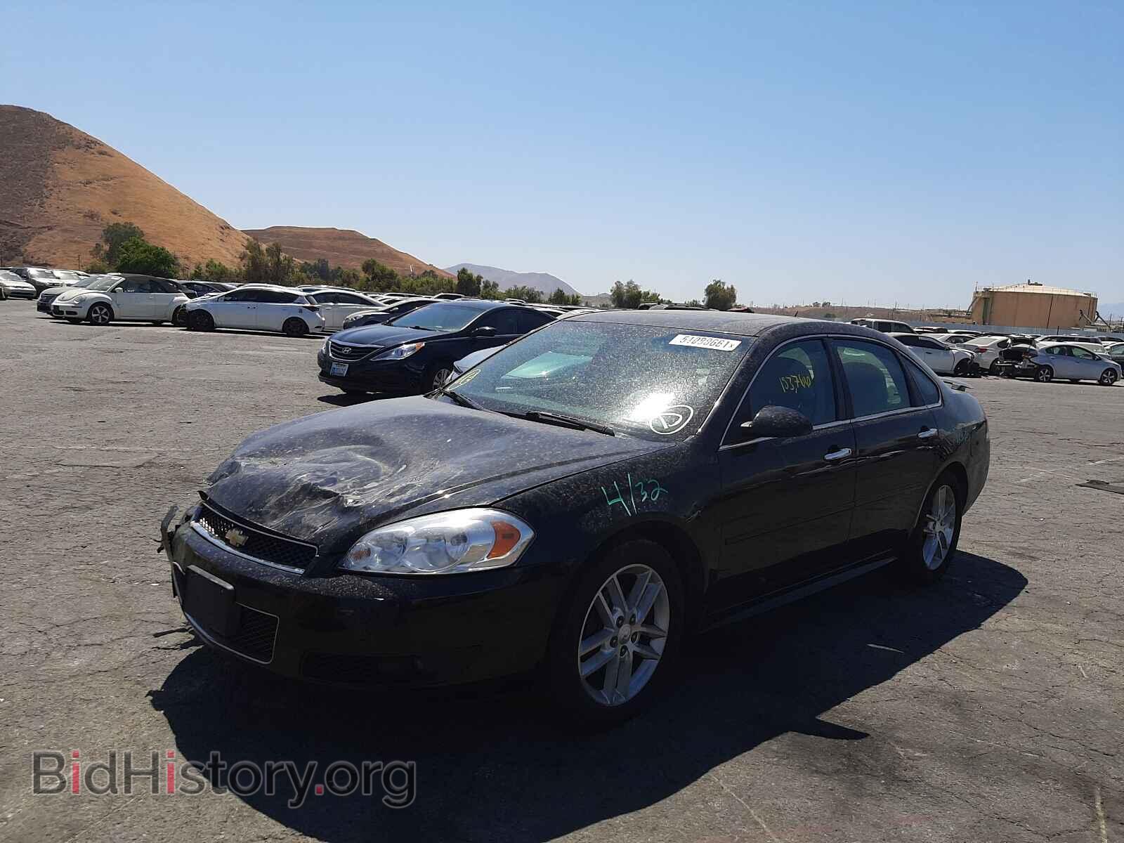 2012 CHEVROLET IMPALA - VIN: 2G1WC5E36C1280736 - Фото 2