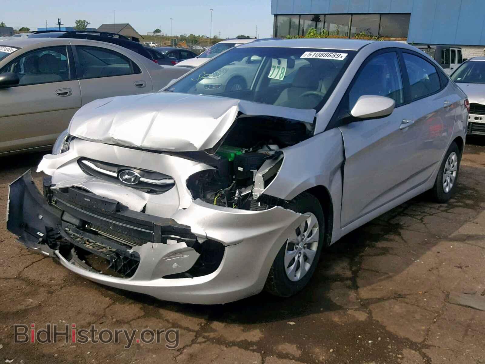2016 HYUNDAI ACCENT - VIN: KMHCT4AEXGU982222 - Фото 2
