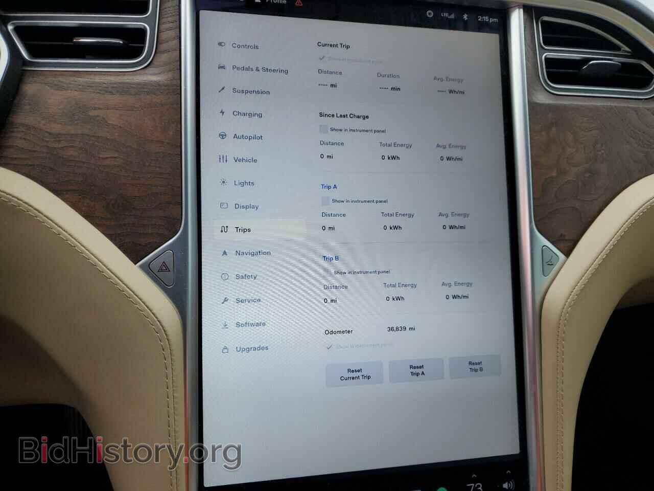 2017 TESLA MODEL S - VIN: 5YJSA1E2XHF210673 - Photo 9