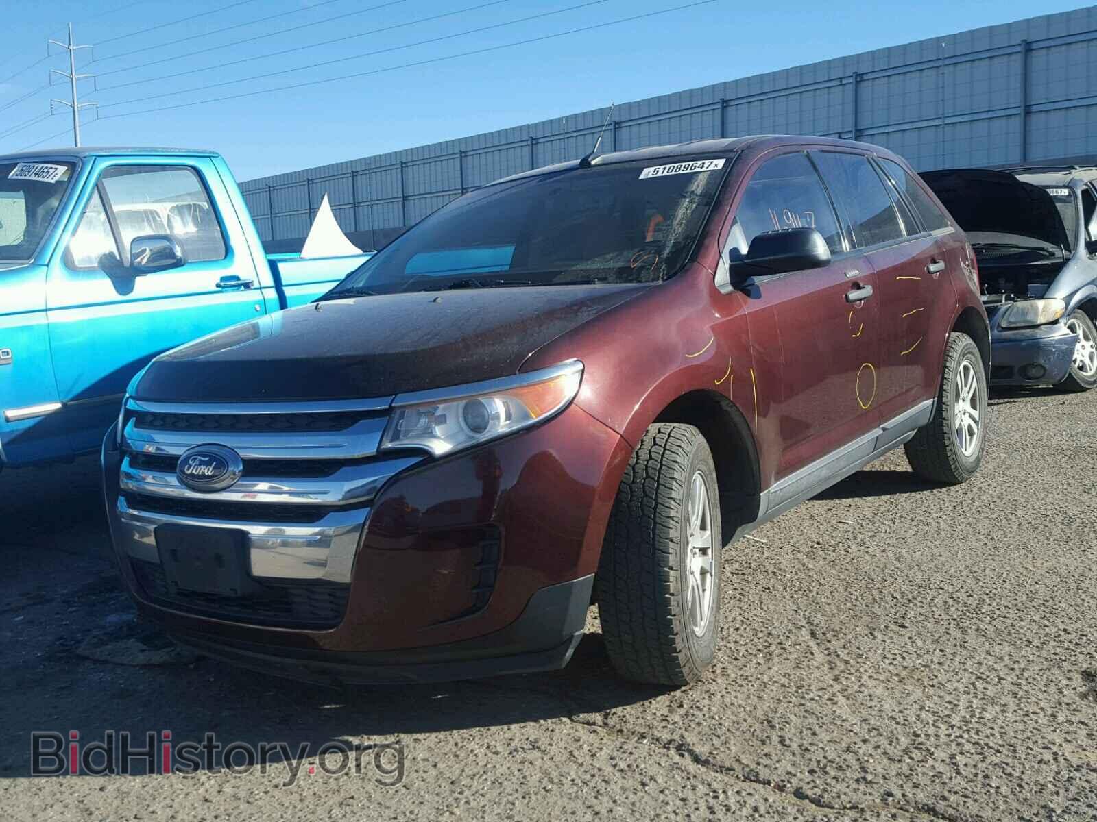 2012 FORD EDGE - VIN: 2FMDK3GC3CBA22876 - Фото 2