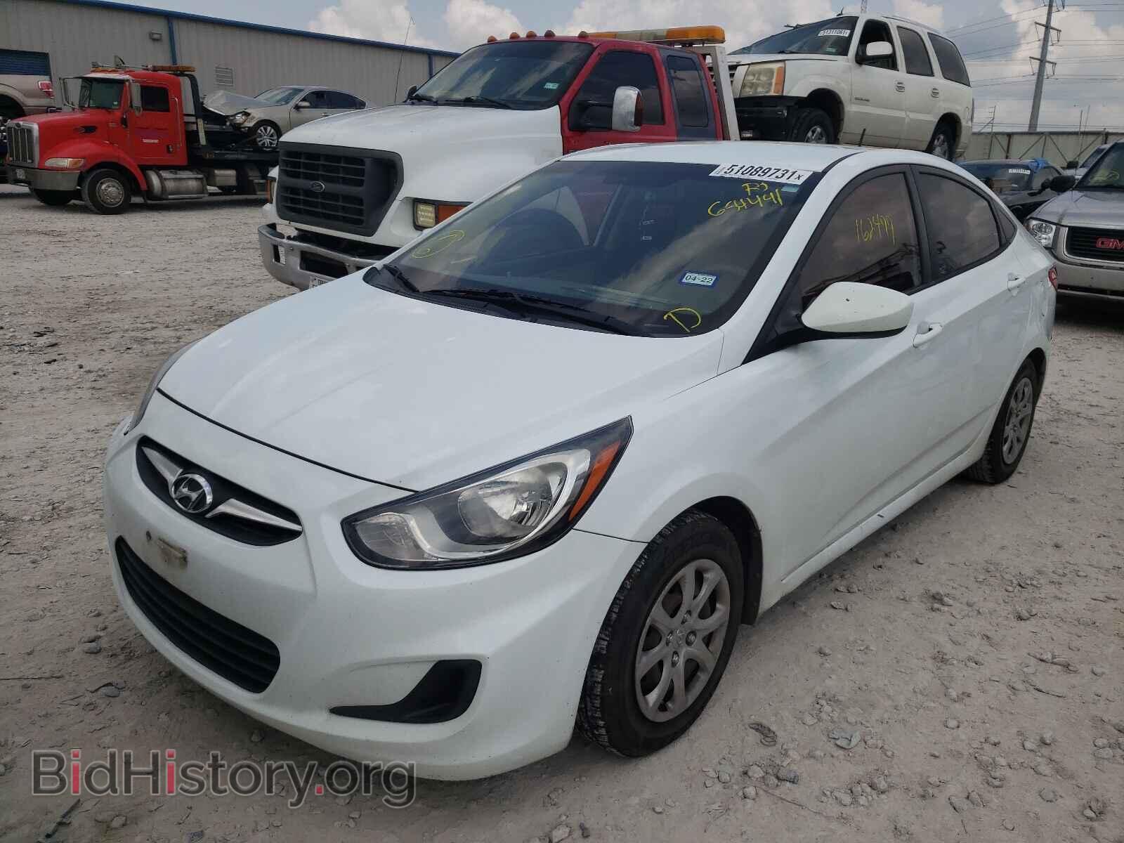 2014 HYUNDAI ACCENT - VIN: KMHCT4AE8EU654441 - Фото 2