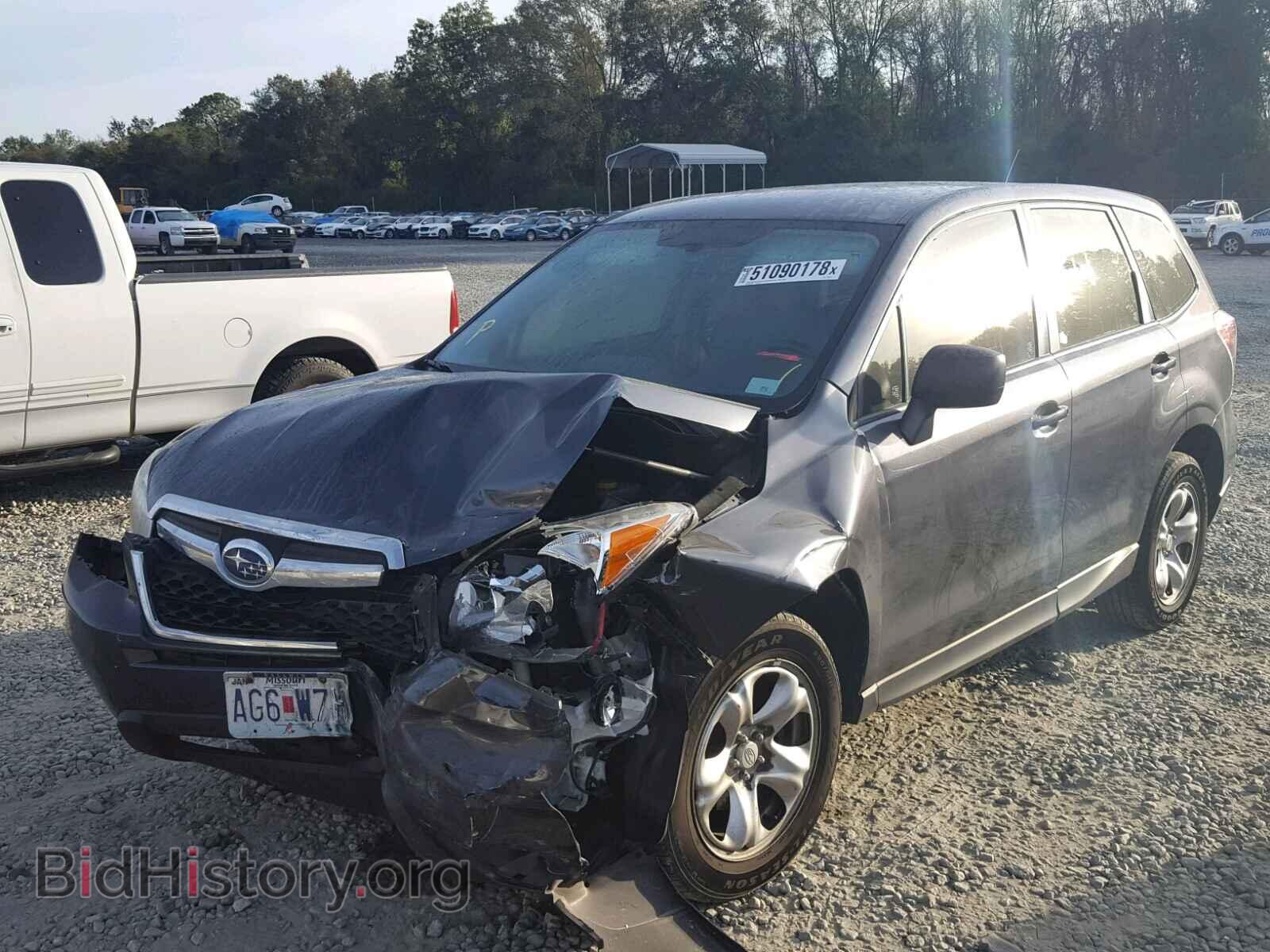 2014 SUBARU FORESTER - VIN: JF2SJAAC1EH514518 - Фото 2