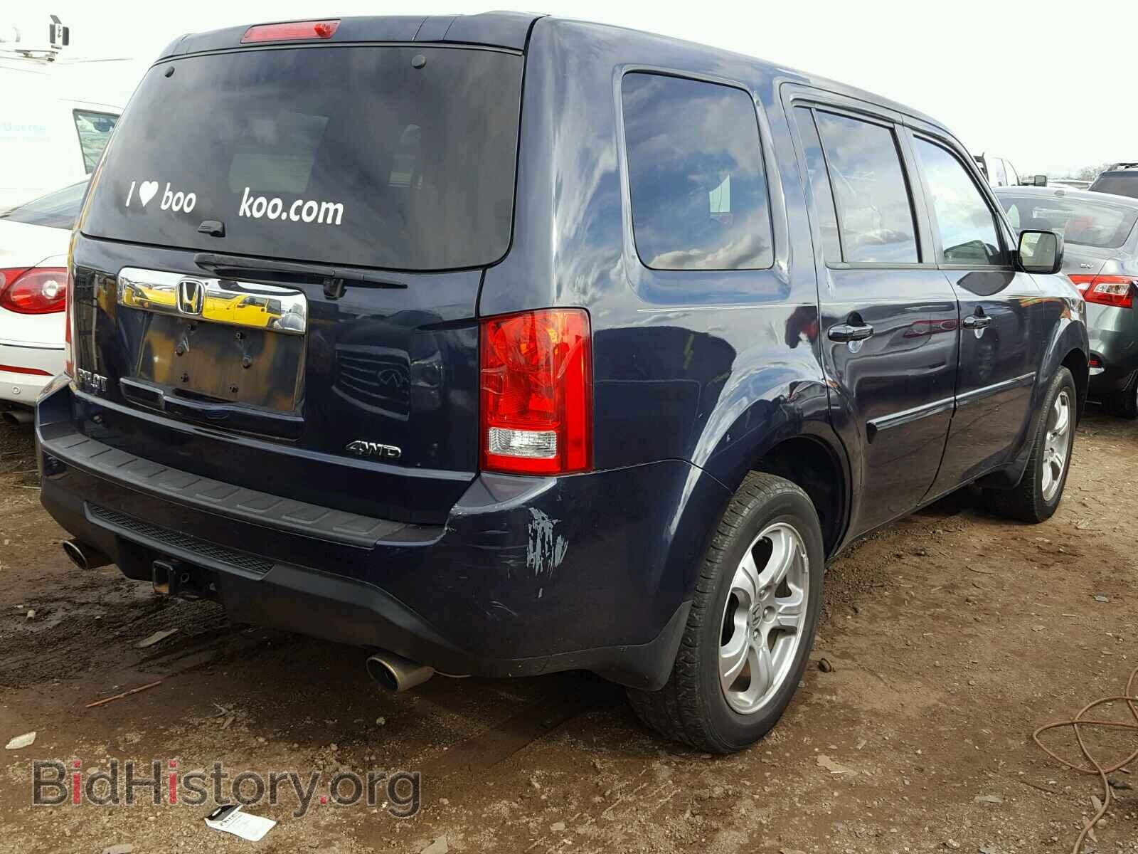2012 HONDA PILOT EXL - VIN: 5FNYF4H50CB036835 - Фото 4