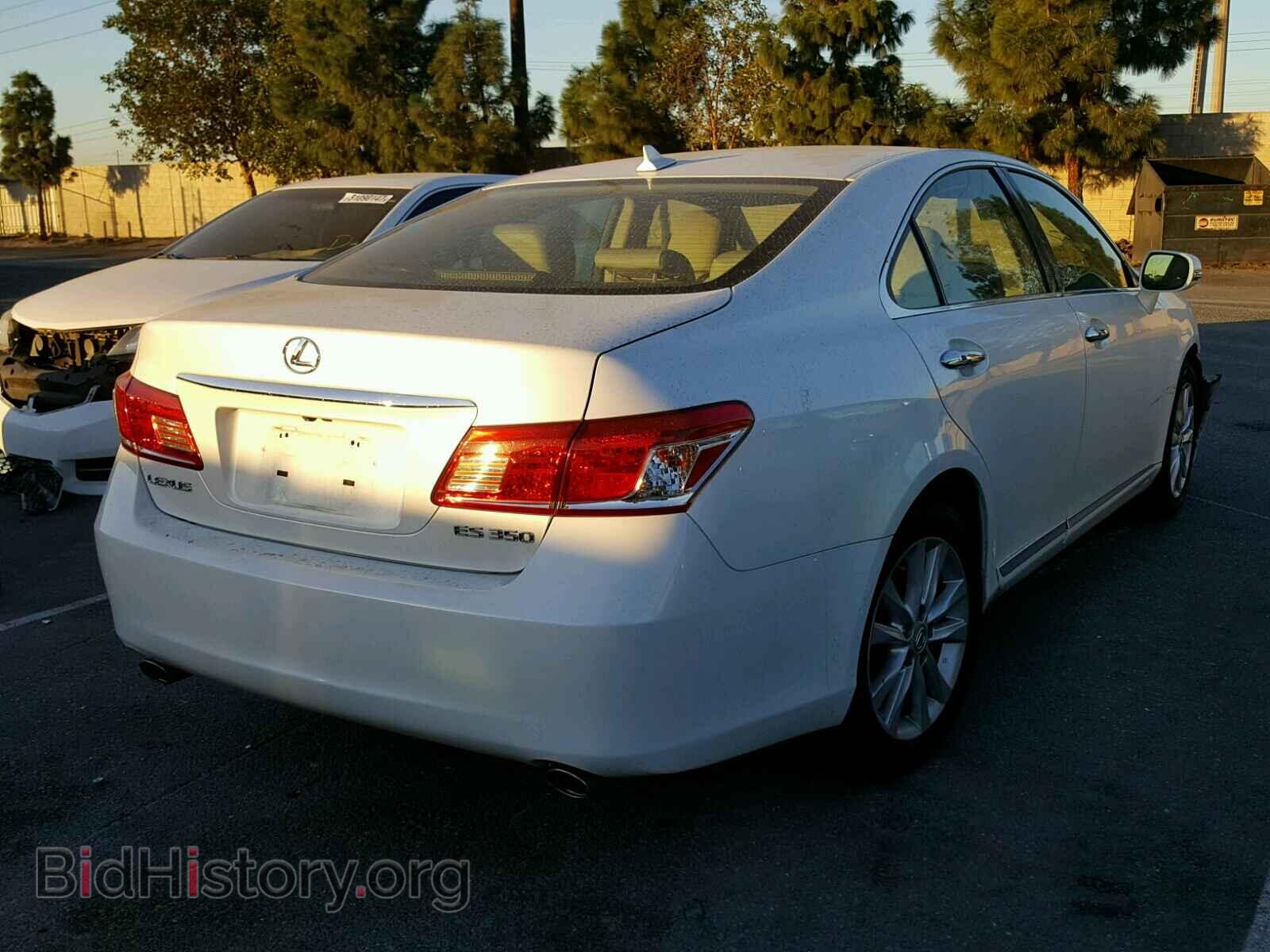 2010 LEXUS ES350 - VIN: JTHBK1EG3A2372855 - Фото 4