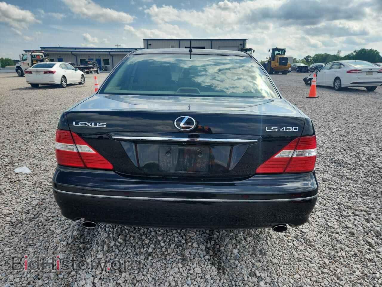 2006 LEXUS LS430 - VIN: JTHBN36F065038409 - Фото 6