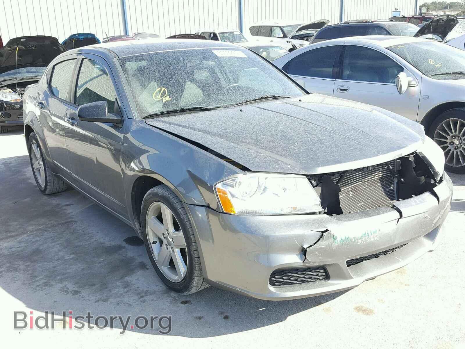 Фотография 1C3CDZAB7DN712802 - DODGE AVENGER 2013