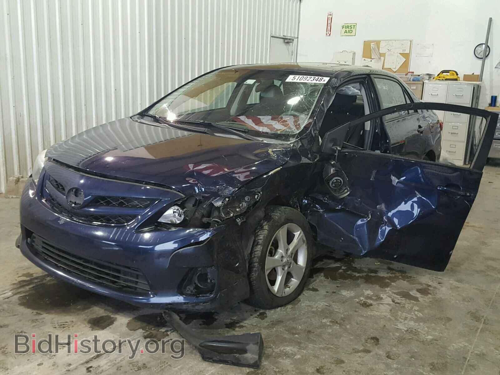 2011 TOYOTA COROLLA BA - VIN: 2T1BU4EE3BC717560 - Фото 2