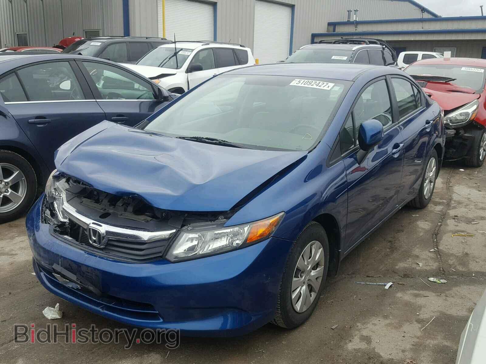 2012 HONDA CIVIC - VIN: 19XFB2F58CE027137 - Фото 2