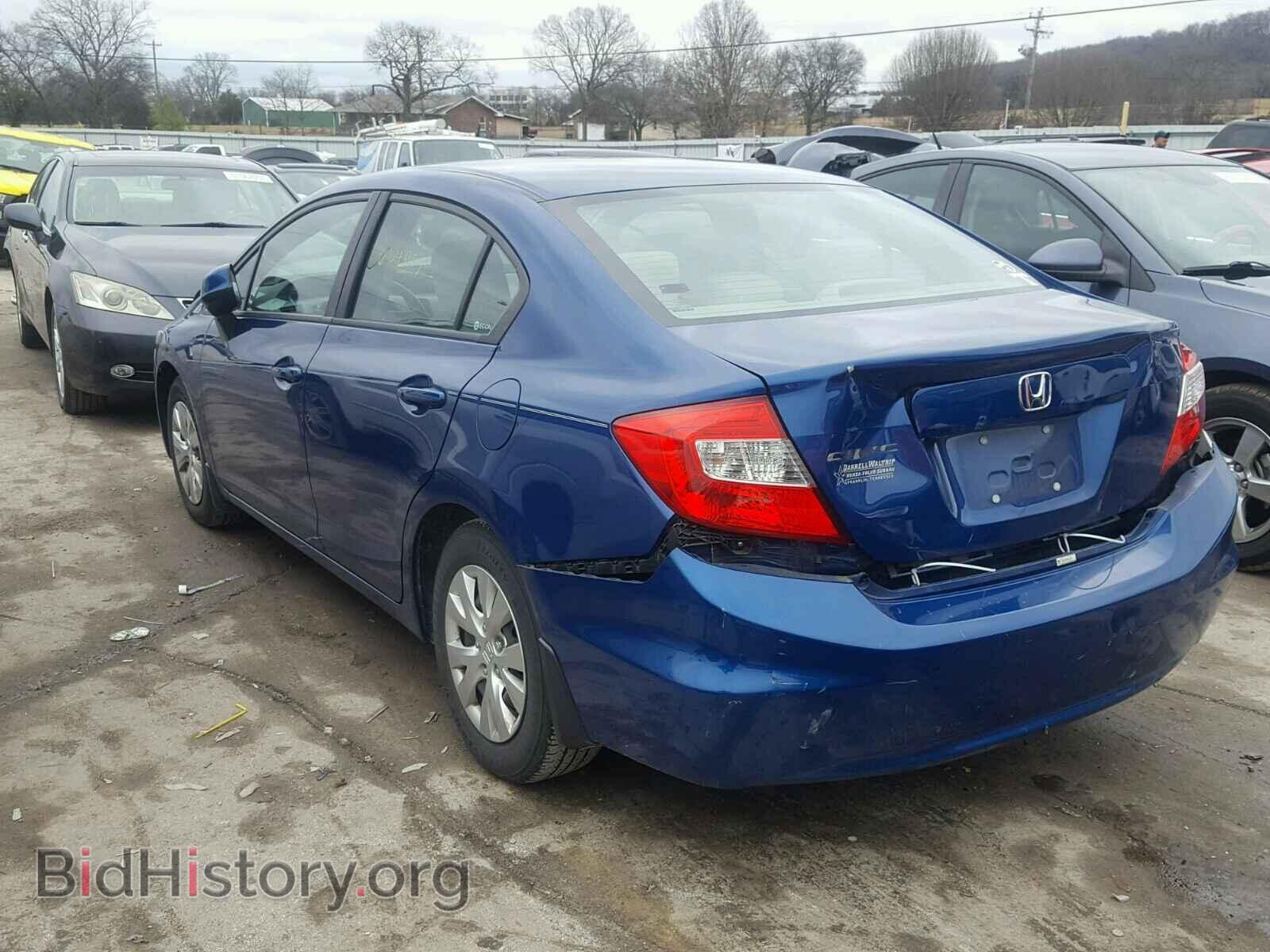 2012 HONDA CIVIC - VIN: 19XFB2F58CE027137 - Фото 3