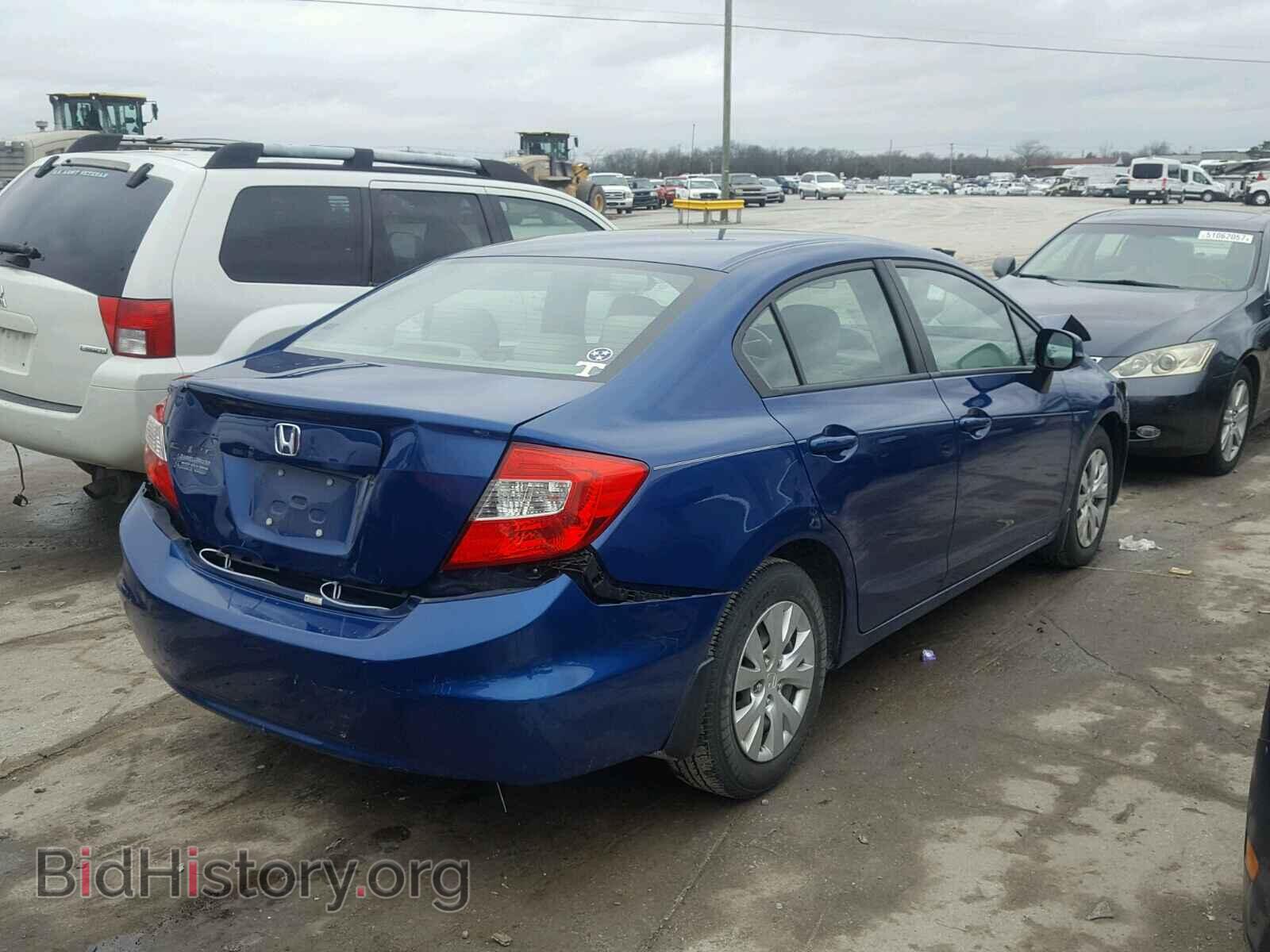 2012 HONDA CIVIC - VIN: 19XFB2F58CE027137 - Фото 4