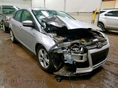 2014 Ford FOCUS SE, silver — VIN 1FADP3K23EL115538, Copart