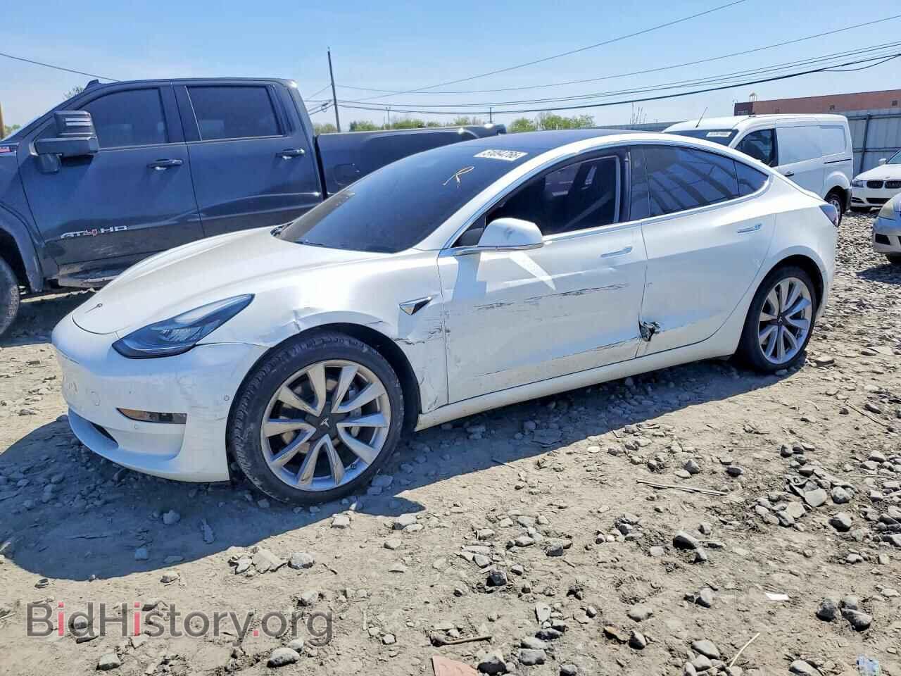 Photo 5YJ3E1EA9JF025293 - TESLA MODEL 3 2018