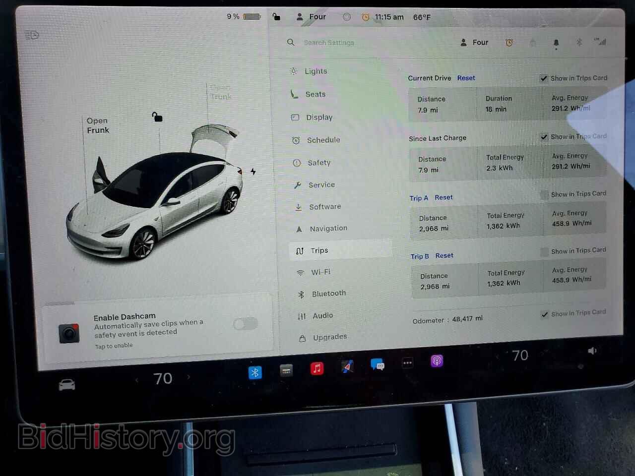 2018 TESLA MODEL 3 - VIN: 5YJ3E1EA9JF025293 - Photo 9