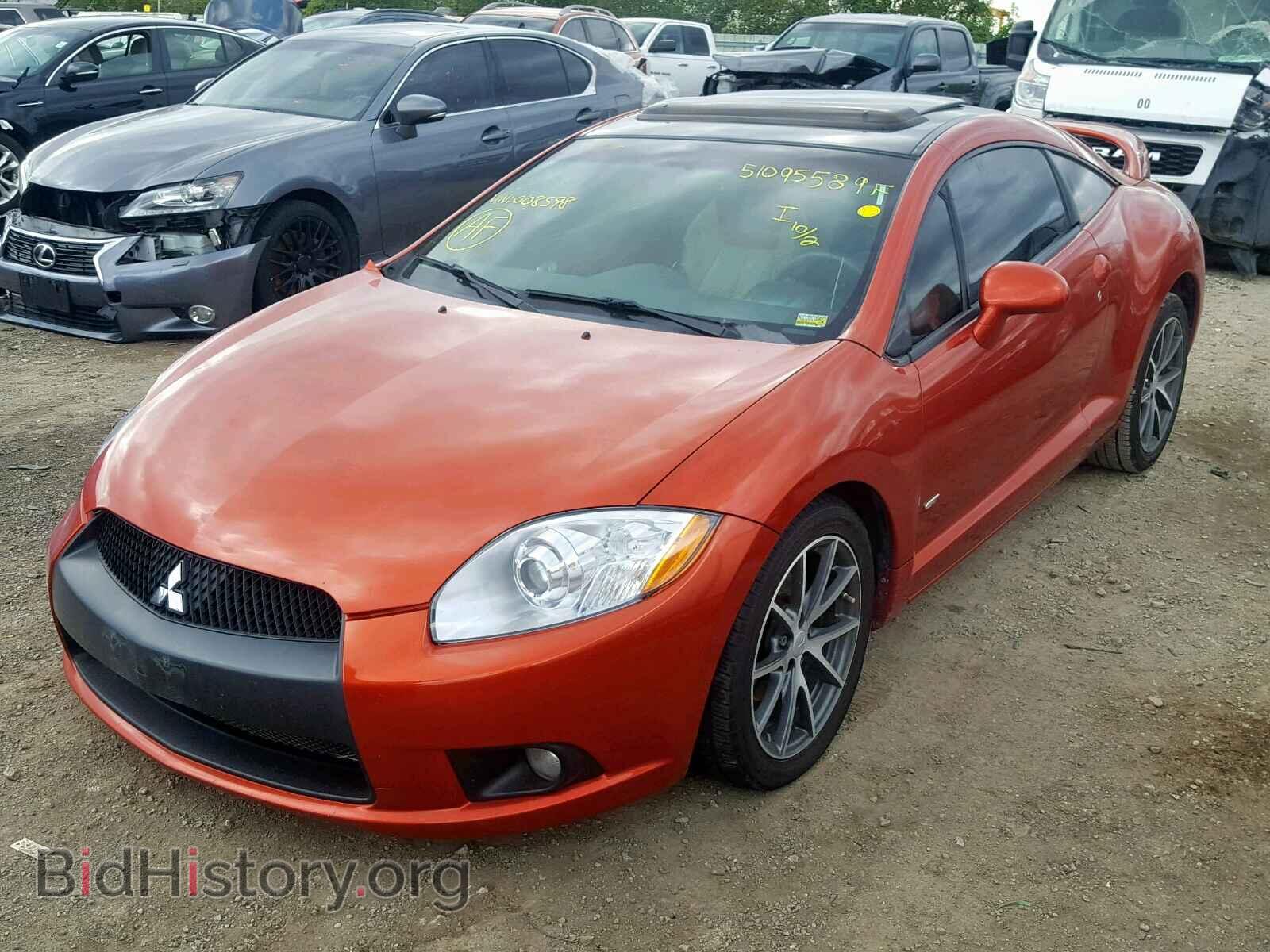 2011 MITSUBISHI ECLIPSE - VIN: 4A31K3DT3BE008598 - Photo 2