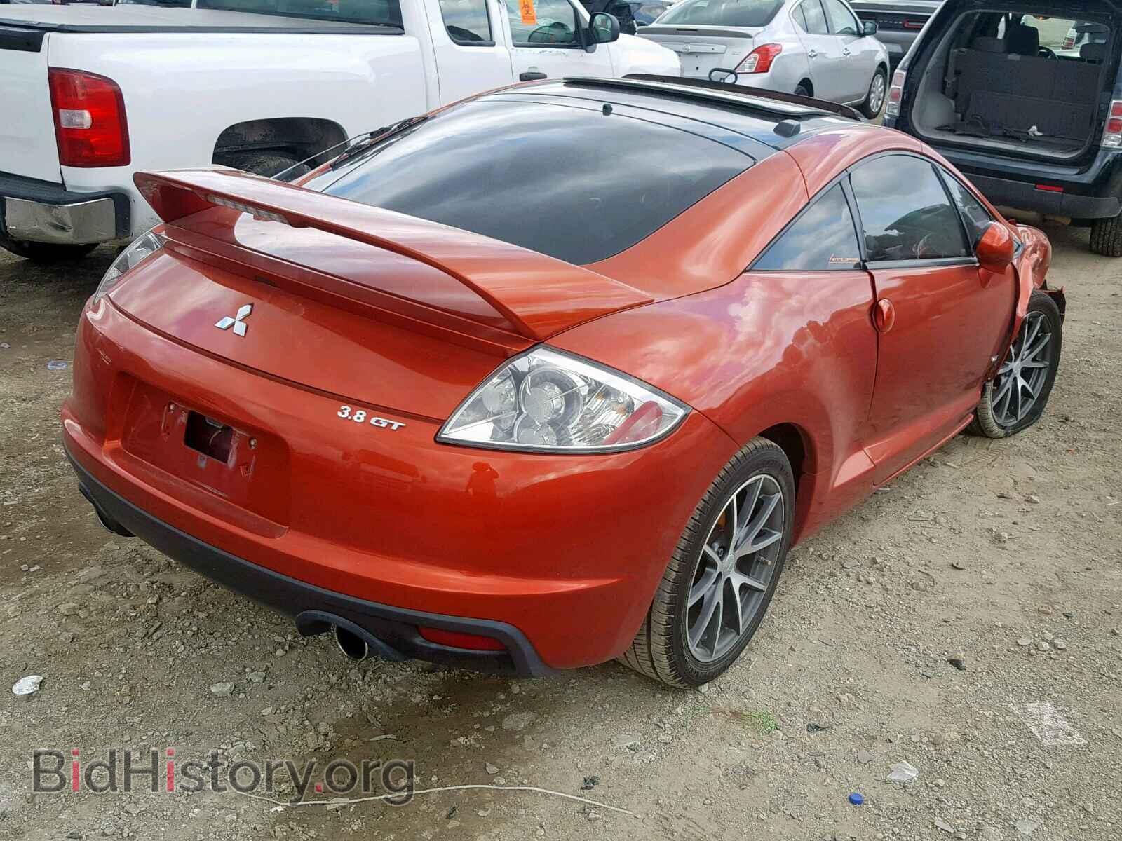 2011 MITSUBISHI ECLIPSE - VIN: 4A31K3DT3BE008598 - Photo 4
