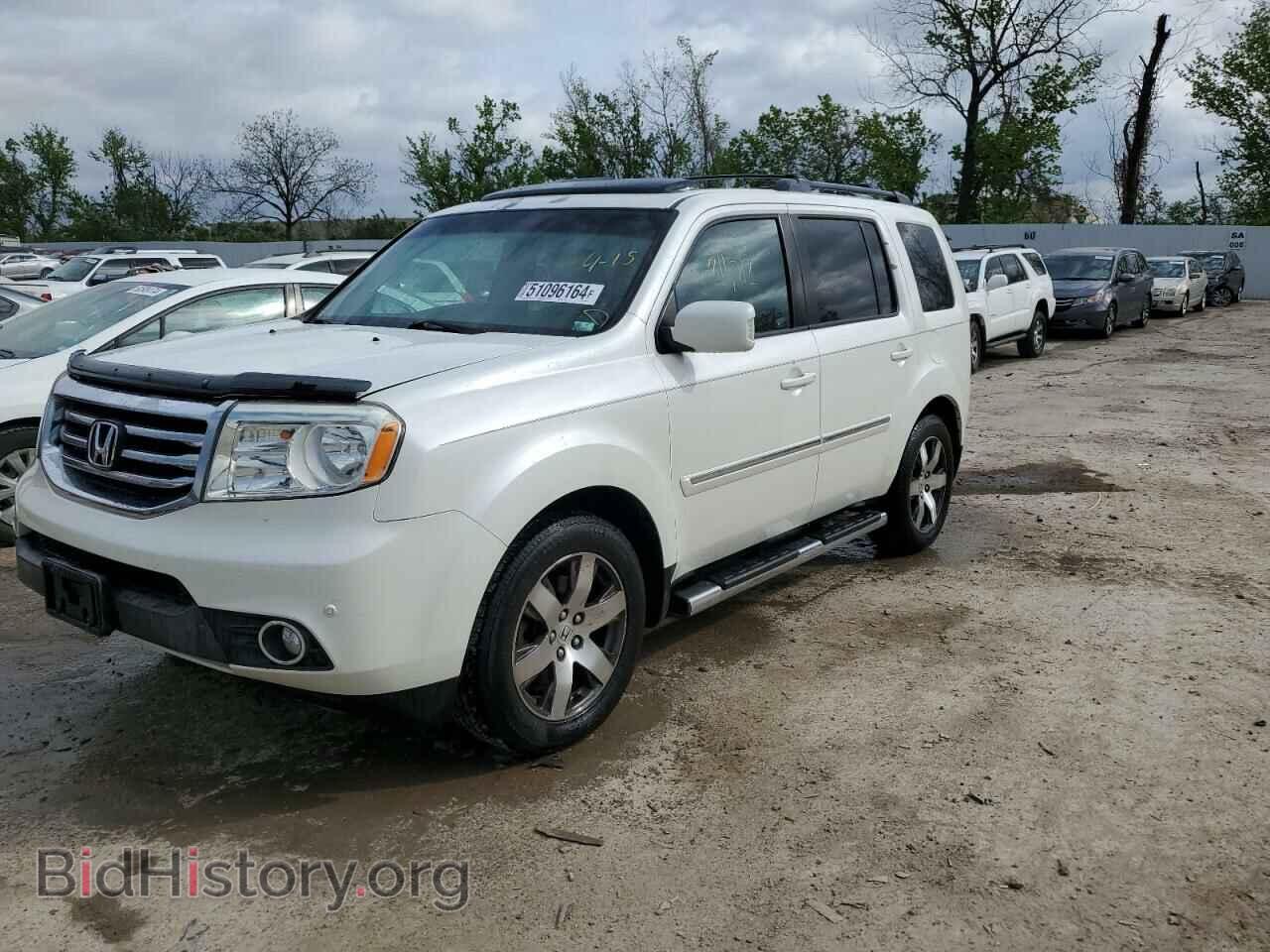 Photo 5FNYF4H97CB040674 - HONDA PILOT 2012