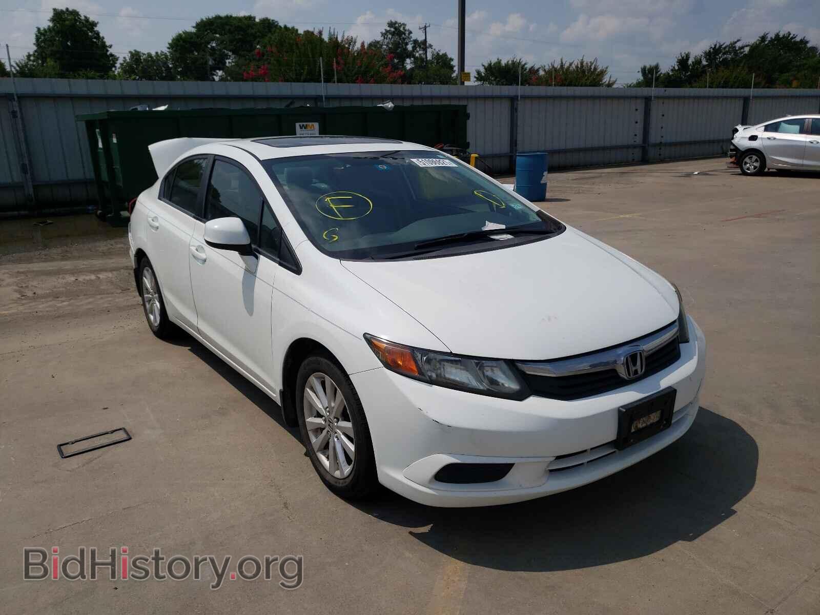 Фотография 2HGFB2F8XCH326290 - HONDA CIVIC 2012