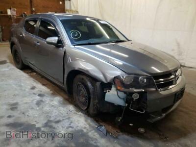 2012 Dodge AVENGER Avenger SX, gray — VIN 1C3CDZEG4CN313284, Copart
