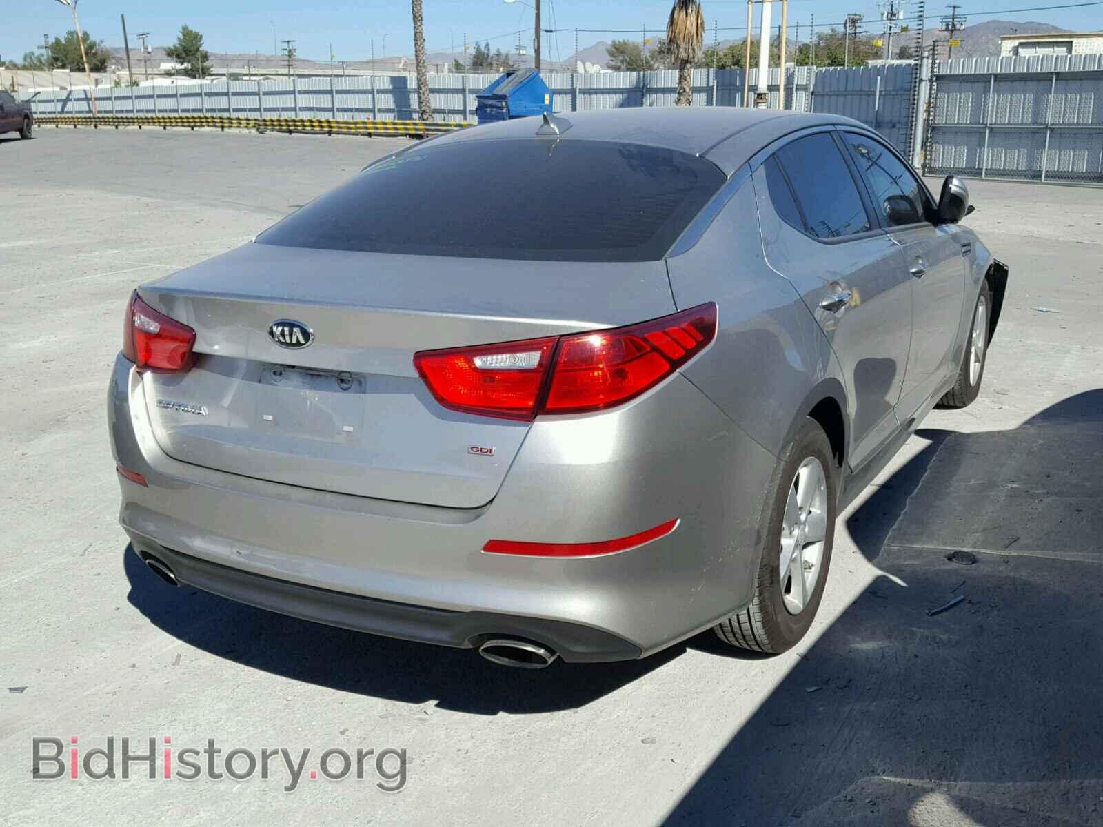 2014 KIA OPTIMA - VIN: 5XXGM4A79EG279637 - Фото 4