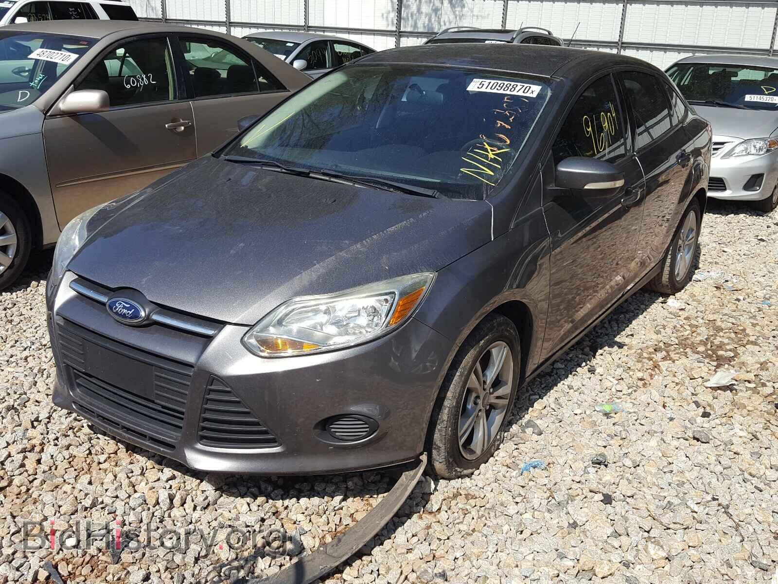 2014 FORD FOCUS - VIN: 1FADP3F22EL165390 - Фото 2