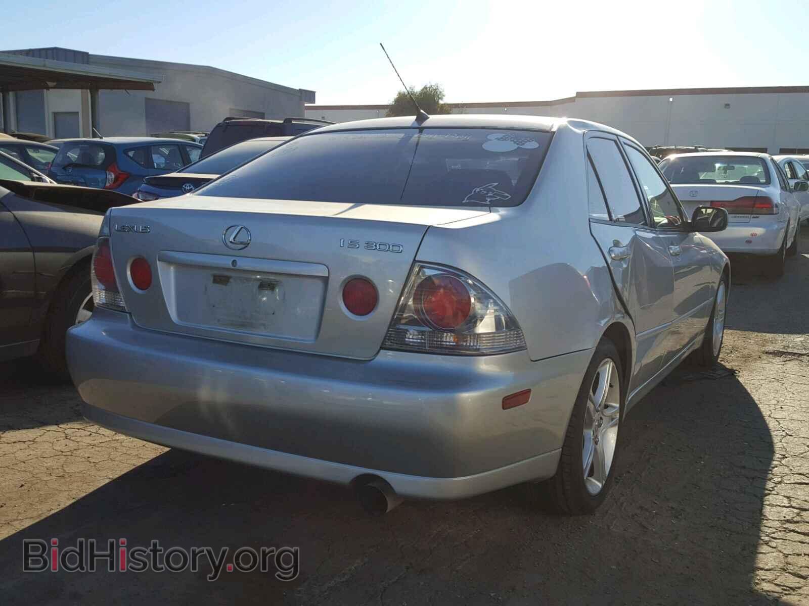 2001 LEXUS IS - VIN: JTHBD182010024260 - Фото 4