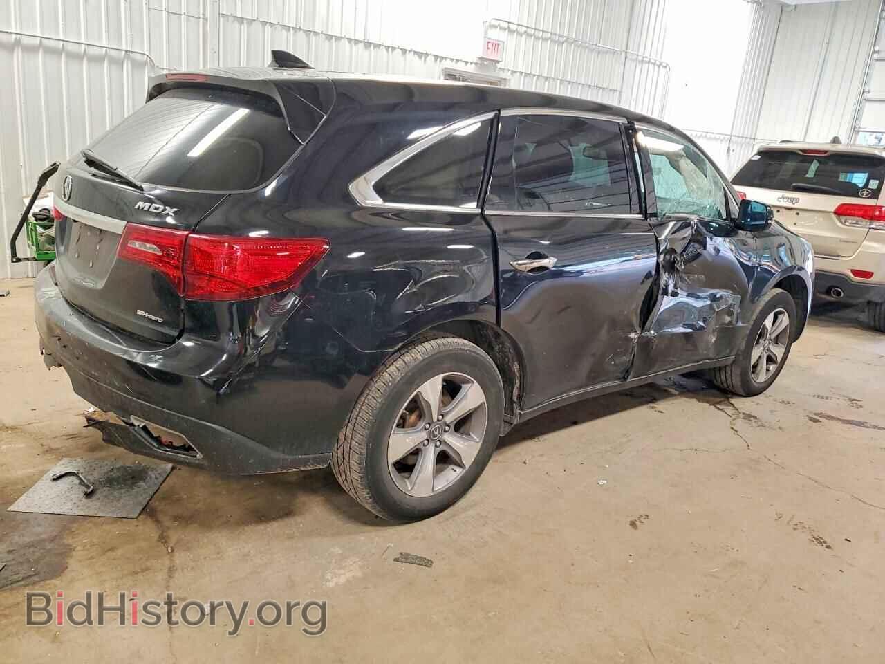 2014 ACURA MDX - VIN: 5FRYD4H28EB018452 - Фото 3