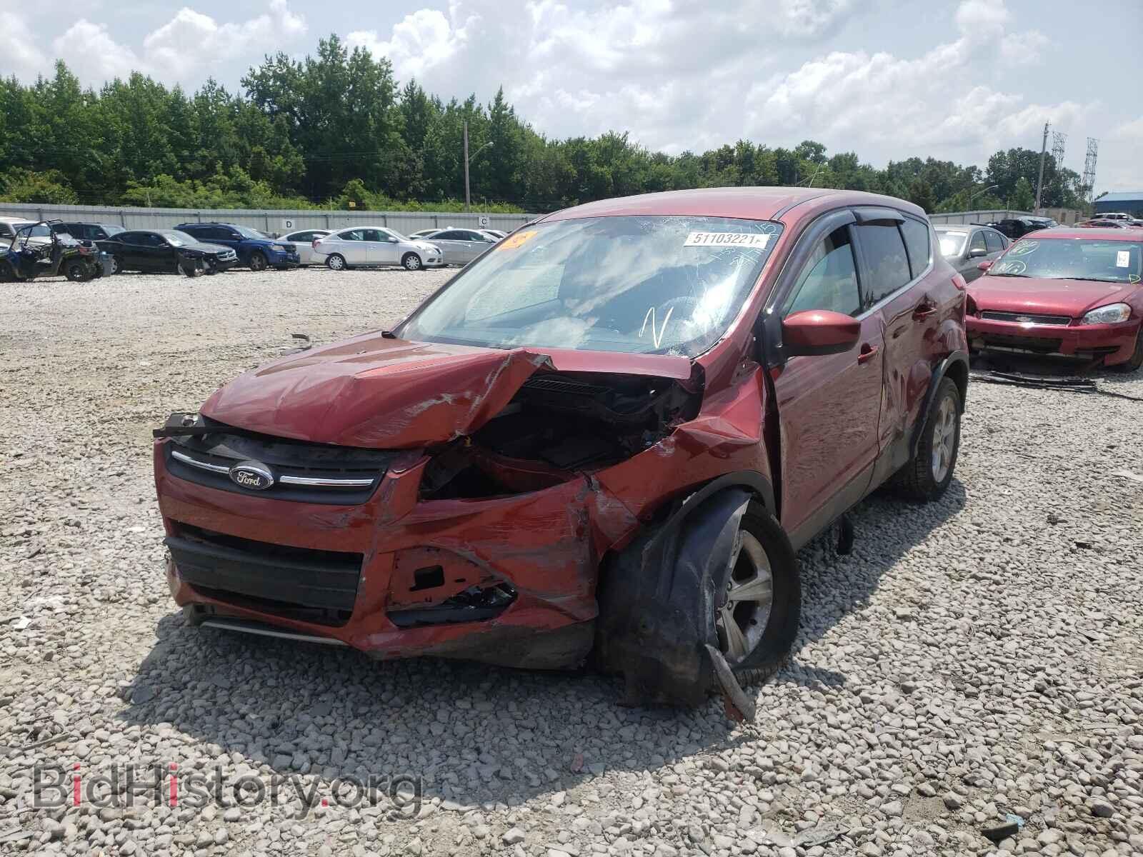 2014 FORD ESCAPE - VIN: 1FMCU0GX8EUC59125 - Фото 2