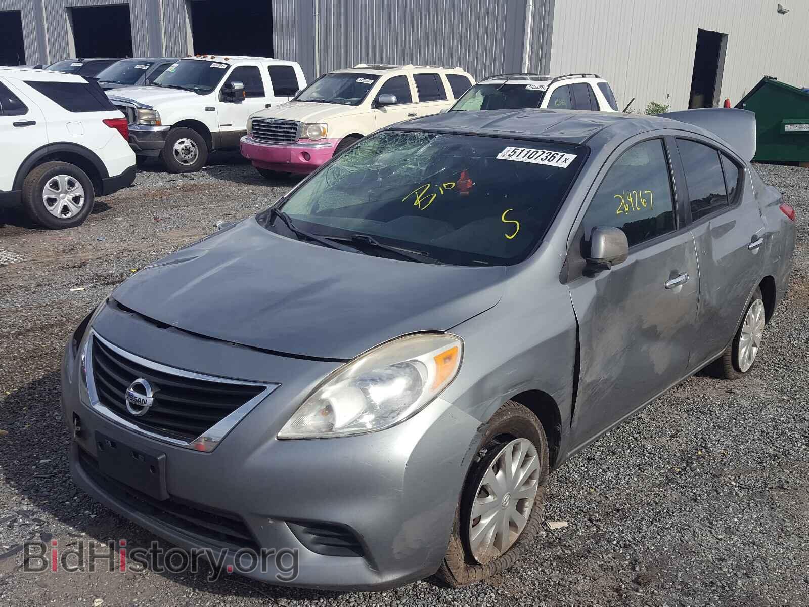 2012 NISSAN VERSA - VIN: 3N1CN7AP9CL812667 - Photo 2