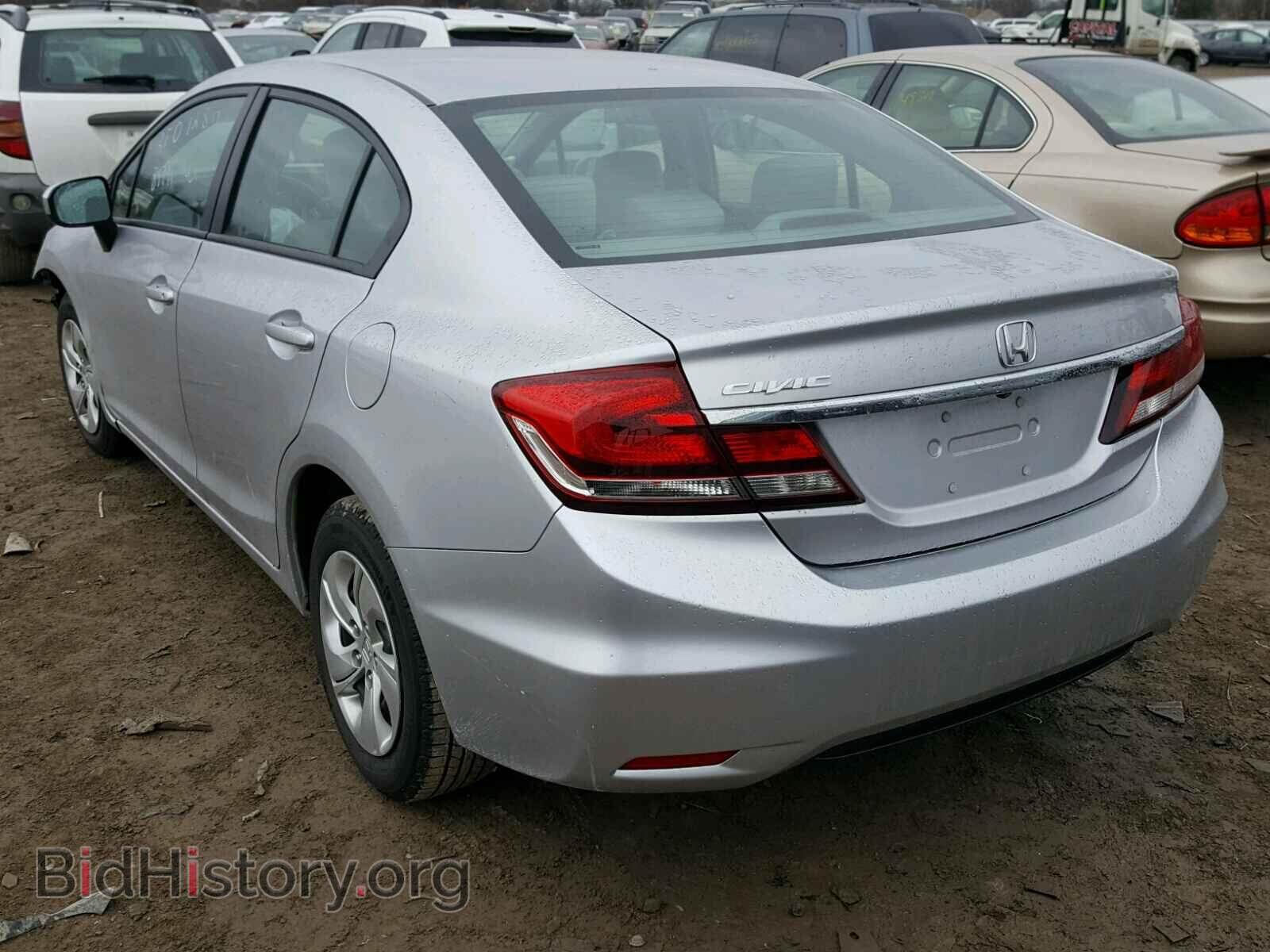 2014 HONDA CIVIC - VIN: 19XFB2F55EE051382 - Фото 3
