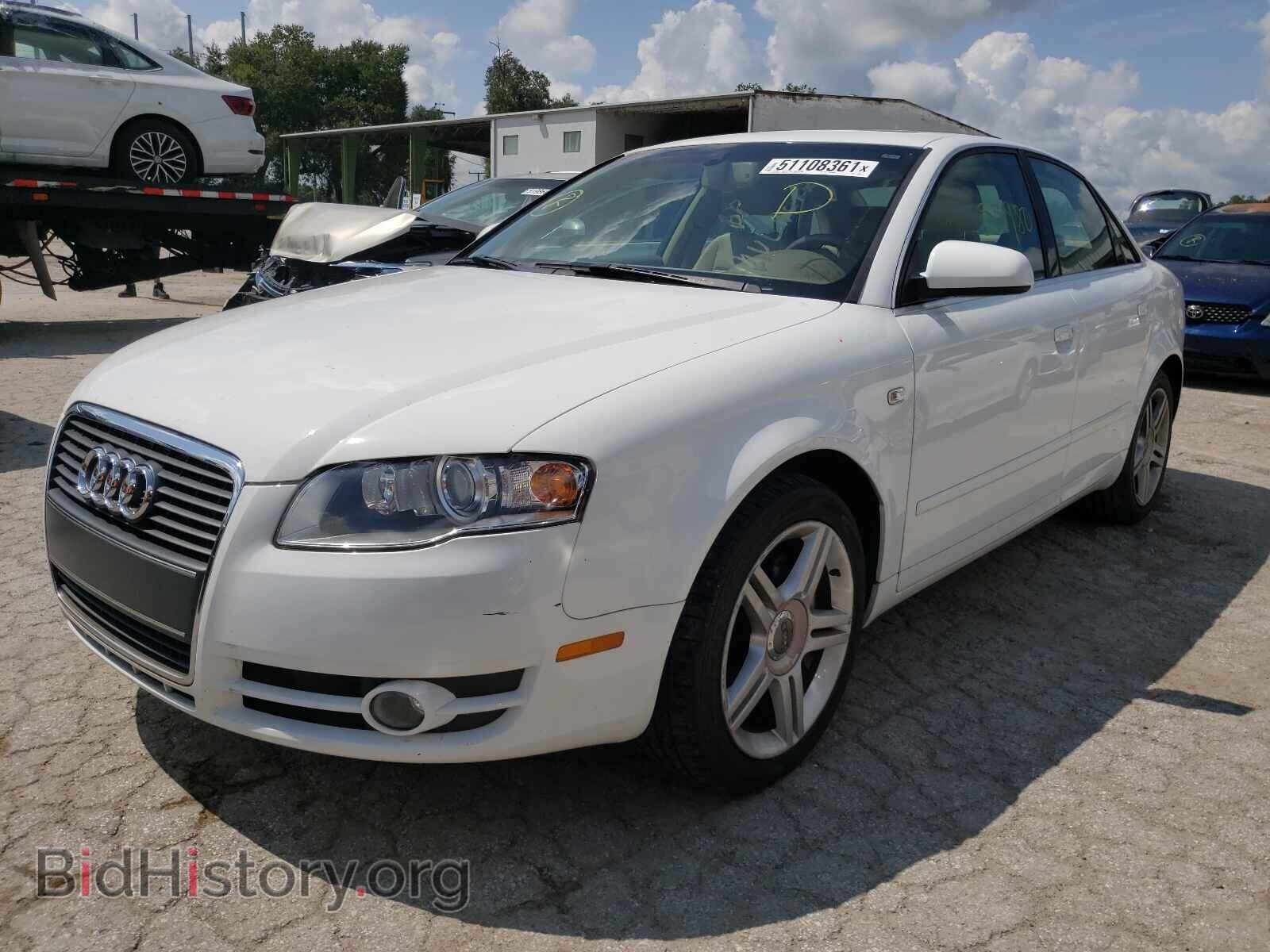 2007 AUDI A4 - VIN: WAUAF78E47A110000 - Photo 2