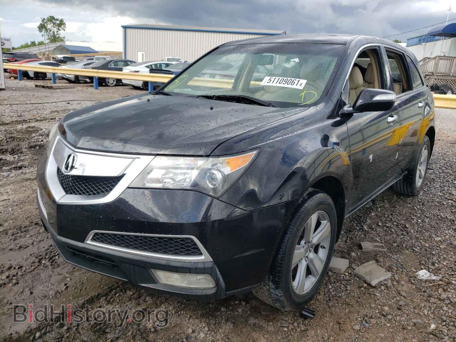2010 ACURA MDX - VIN: 2HNYD2H29AH525395 - Фото 2