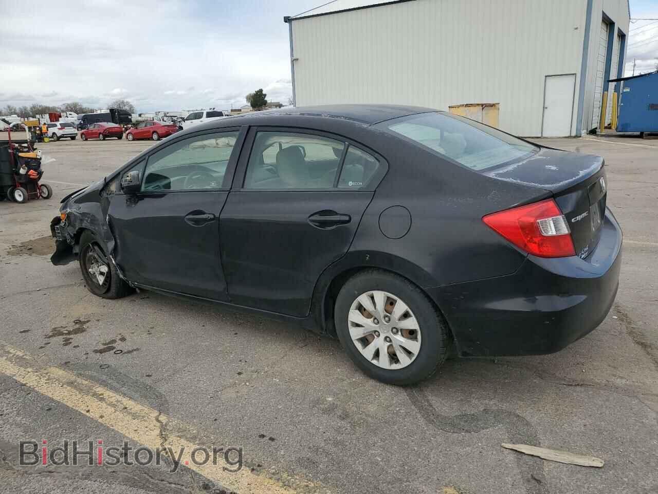 2012 HONDA CIVIC - VIN: 2HGFB2F5XCH610105 - Фото 2