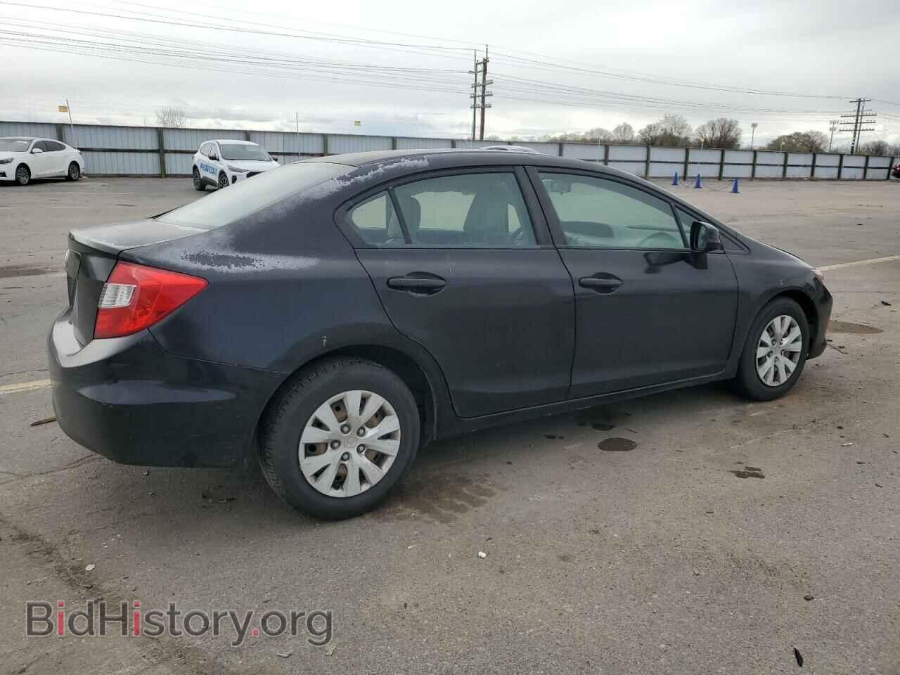 2012 HONDA CIVIC - VIN: 2HGFB2F5XCH610105 - Фото 3