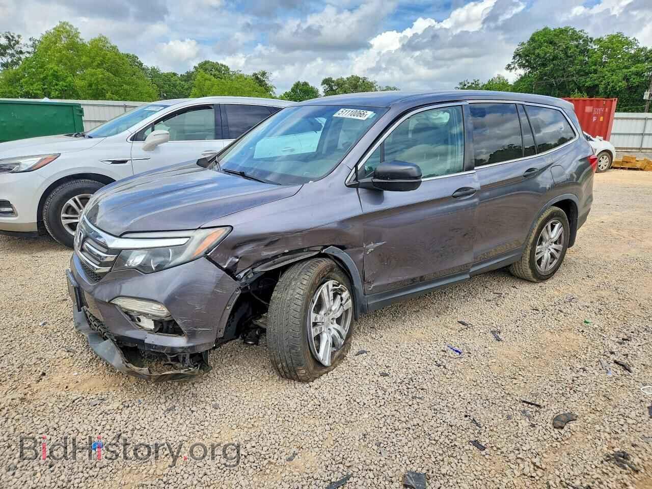 Фотография 5FNYF5H16HB034887 - HONDA PILOT 2017