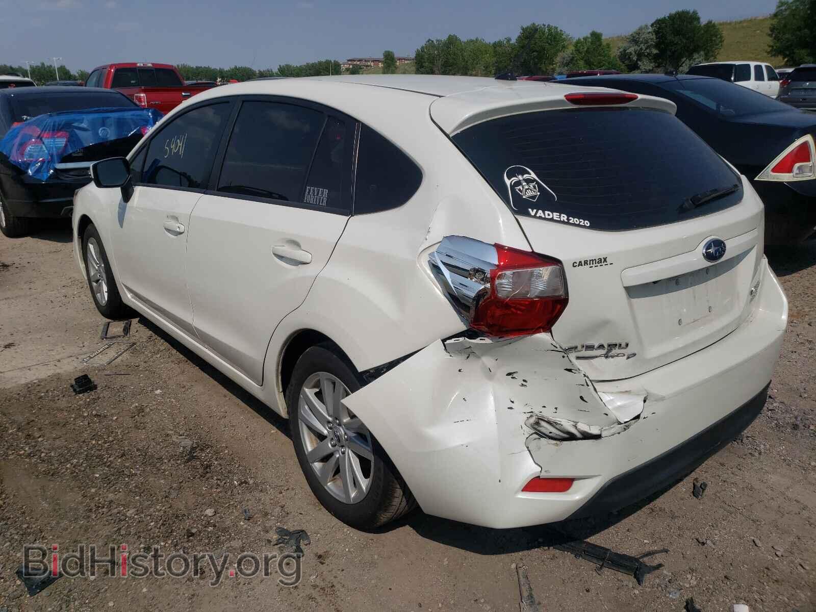 2016 SUBARU IMPREZA - VIN: JF1GPAB65G8349626 - Фото 3