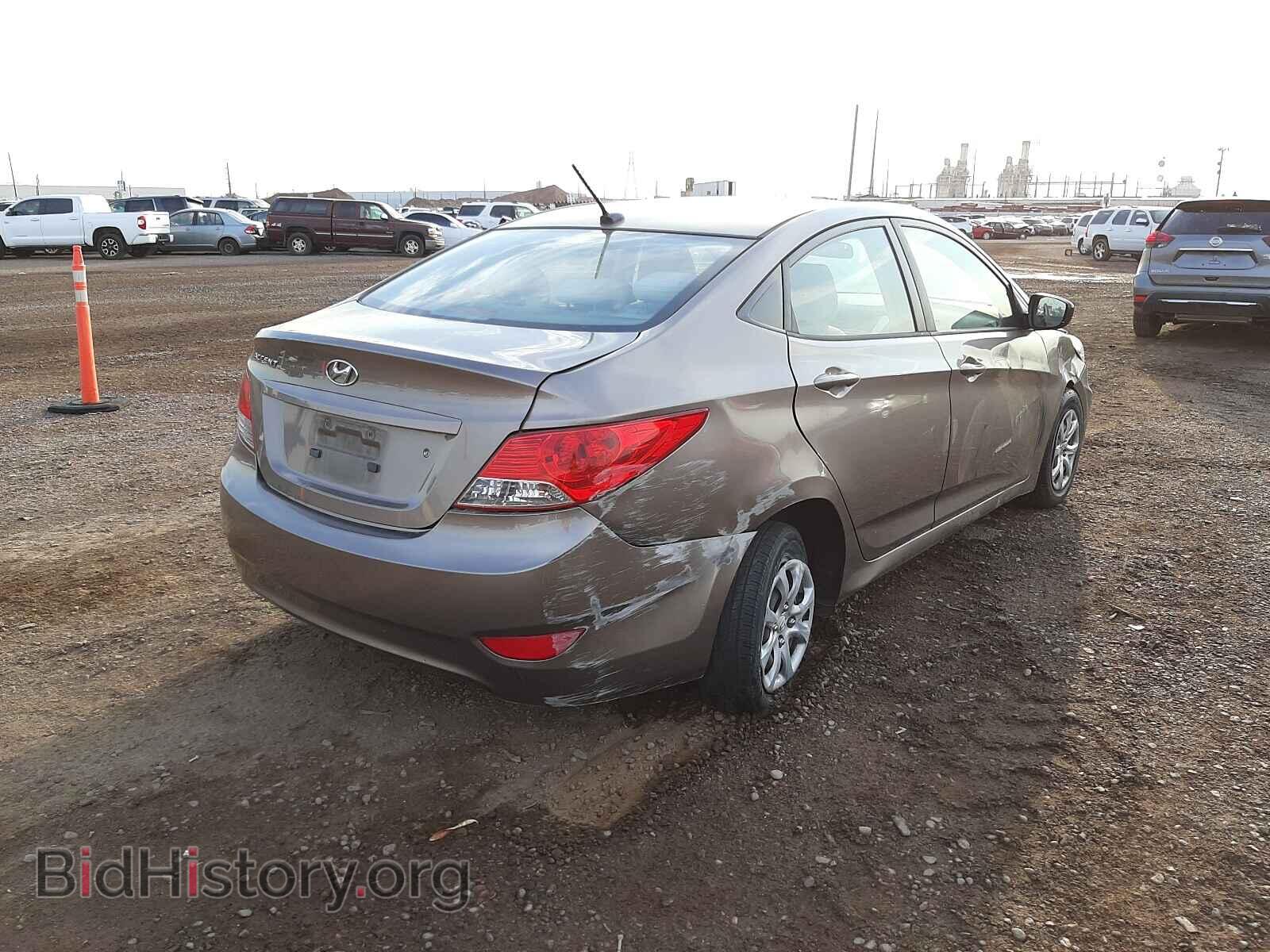 2014 HYUNDAI ACCENT - VIN: KMHCT4AE5EU698932 - Фото 4
