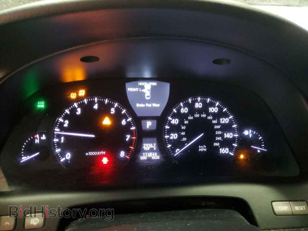 2010 LEXUS LS460 - VIN: JTHGL5EF7A5039770 - Фото 9