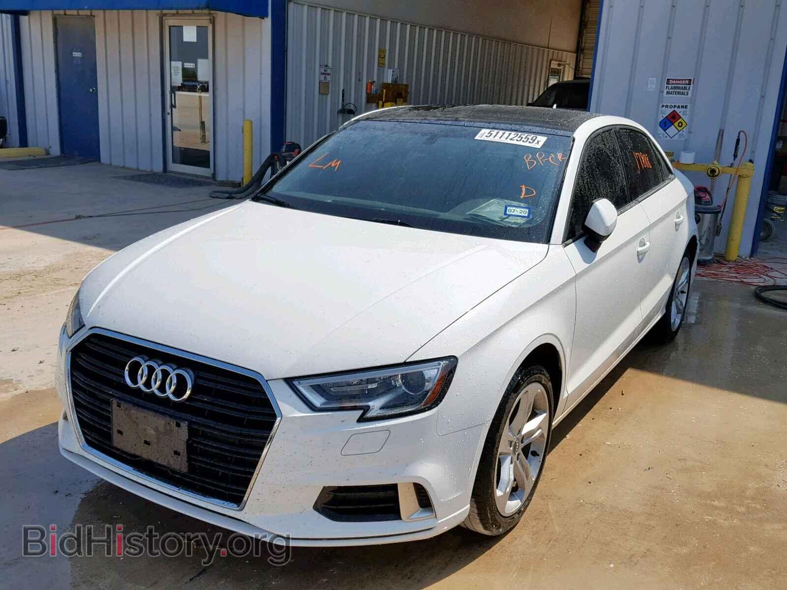 2018 AUDI A3 - VIN: WAUAUGFF7J1001619 - Фото 2