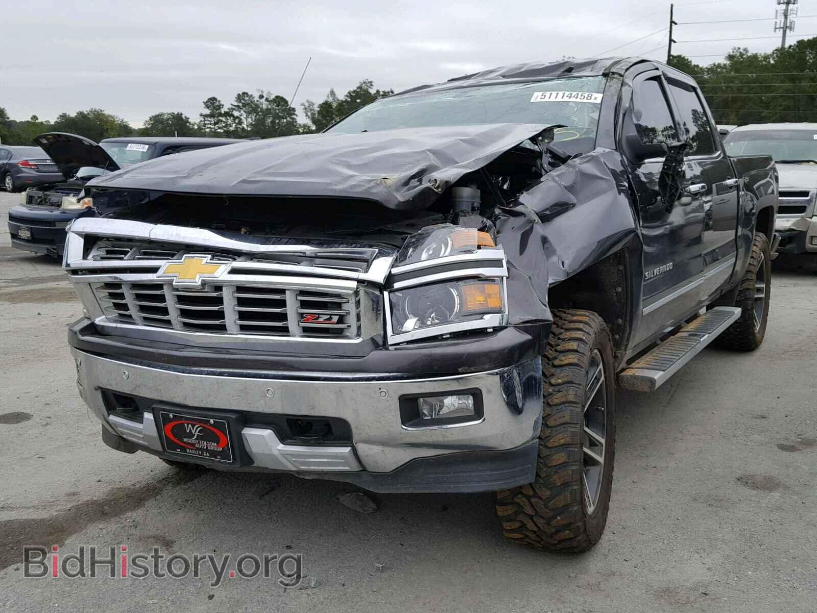 2015 CHEVROLET SILVERADO - VIN: 3GCUKSEJ3FG243783 - Фото 2