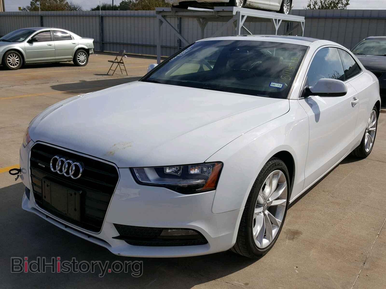2014 AUDI A5 PREMIUM - VIN: WAUCFAFR9EA050059 - Фото 2
