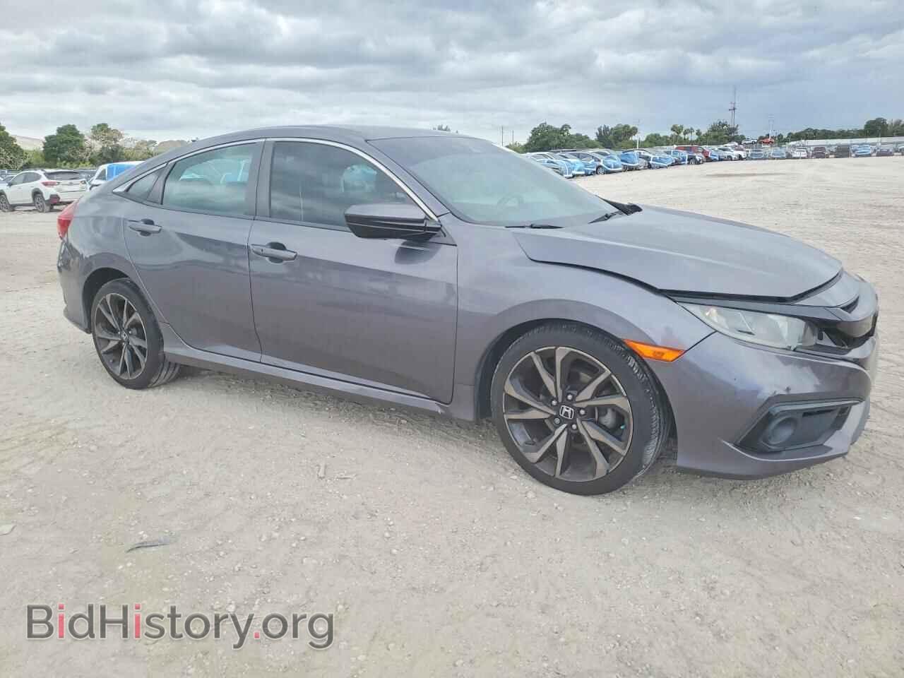 2019 HONDA CIVIC - VIN: 2HGFC2F82KH556689 - Фото 4