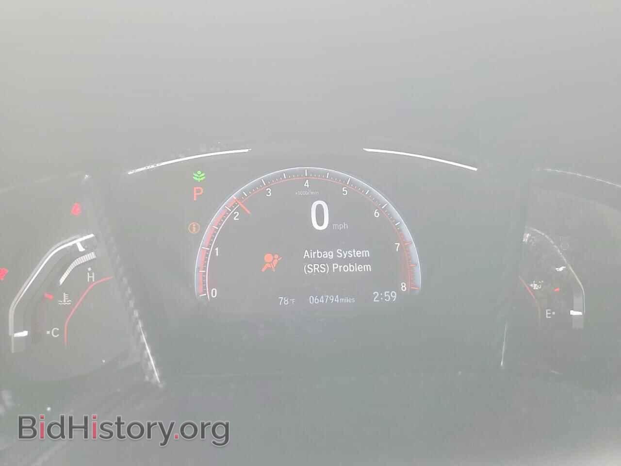 2019 HONDA CIVIC - VIN: 2HGFC2F82KH556689 - Фото 9