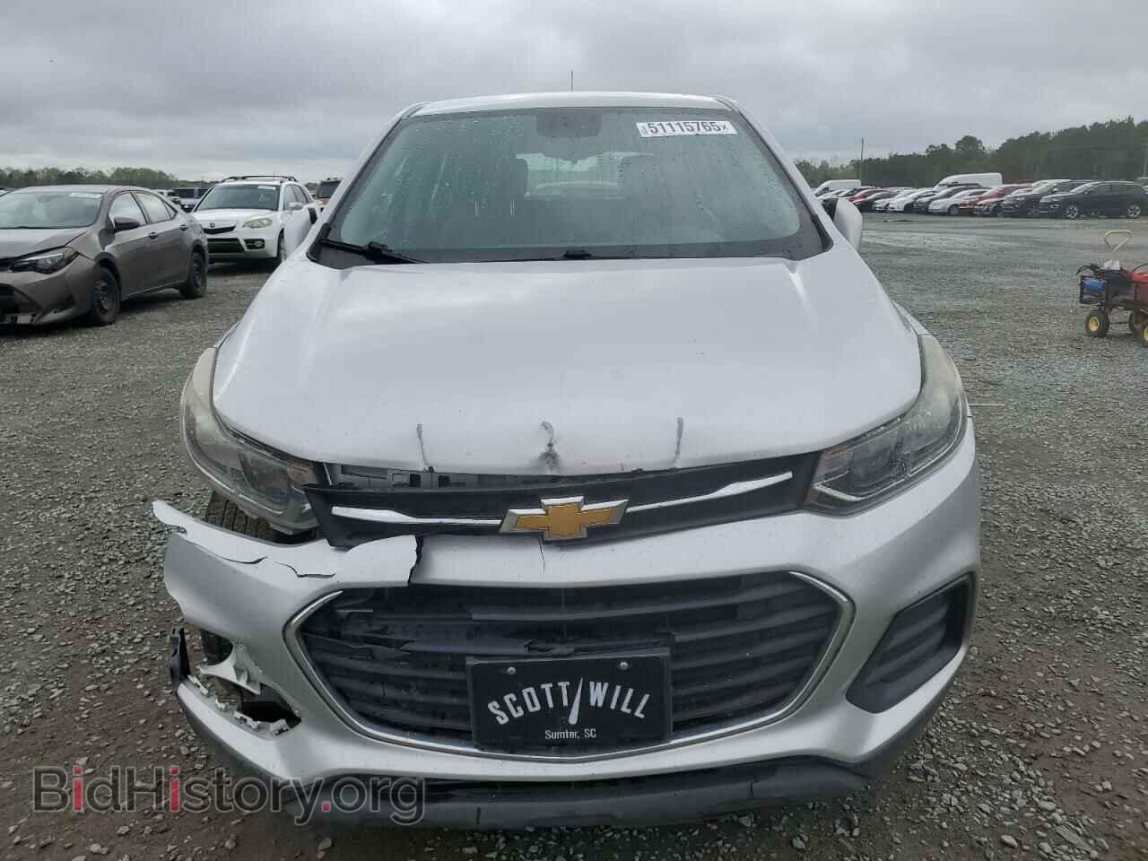 2017 CHEVROLET TRAX - VIN: 3GNCJKSB8HL208881 - Фото 5