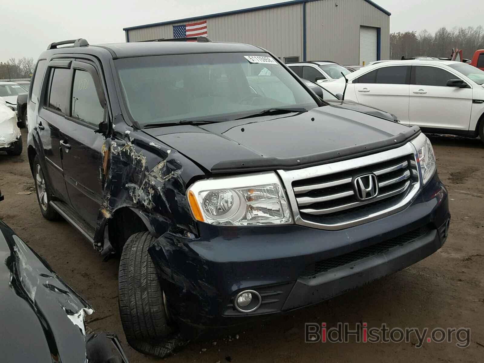 Photo 5FNYF3H49CB016441 - HONDA PILOT EX 2012