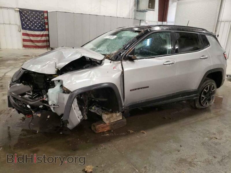 2019 Jeep COMPASS Trailhawk (VIN 3C4NJDDB2KT772222) — фото 1 из 16, Copart, повреждение: опрокидывание