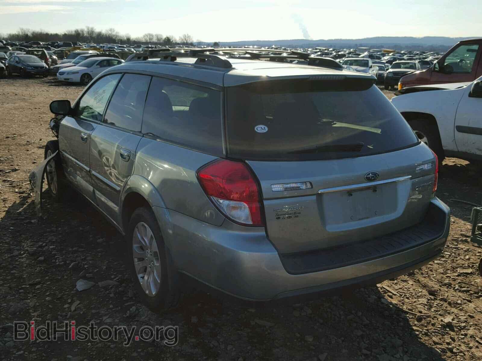 2009 SUBARU OUTBACK - VIN: 4S4BP66C497335934 - Фото 3