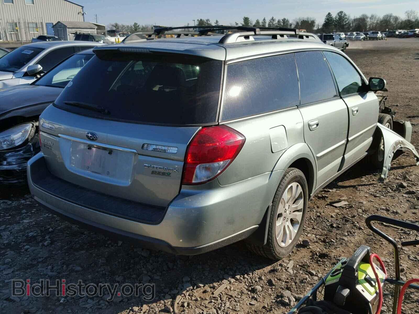 2009 SUBARU OUTBACK - VIN: 4S4BP66C497335934 - Фото 4
